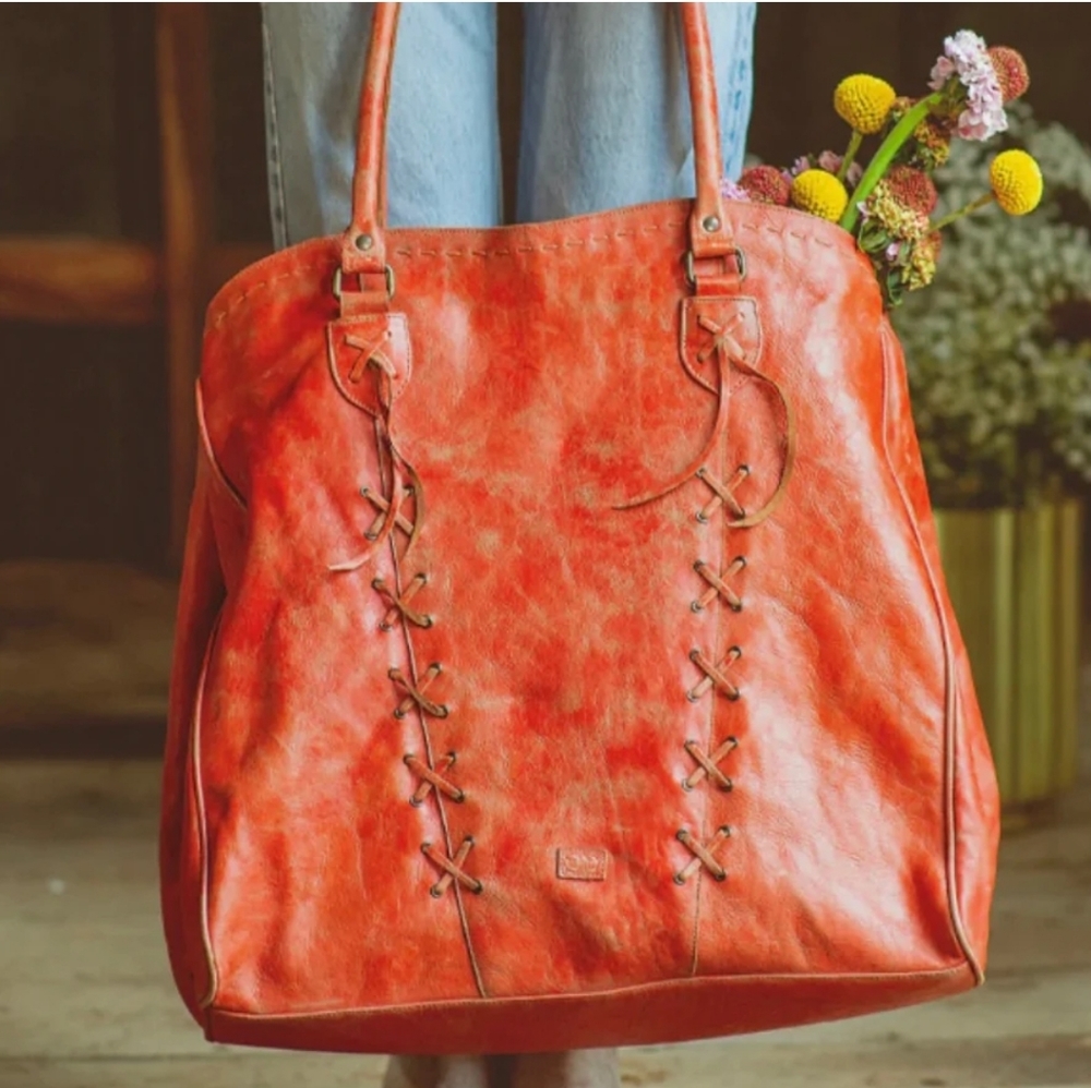 NWOT - Bedstu - Leather Monarch Lux color Rebekah Tote